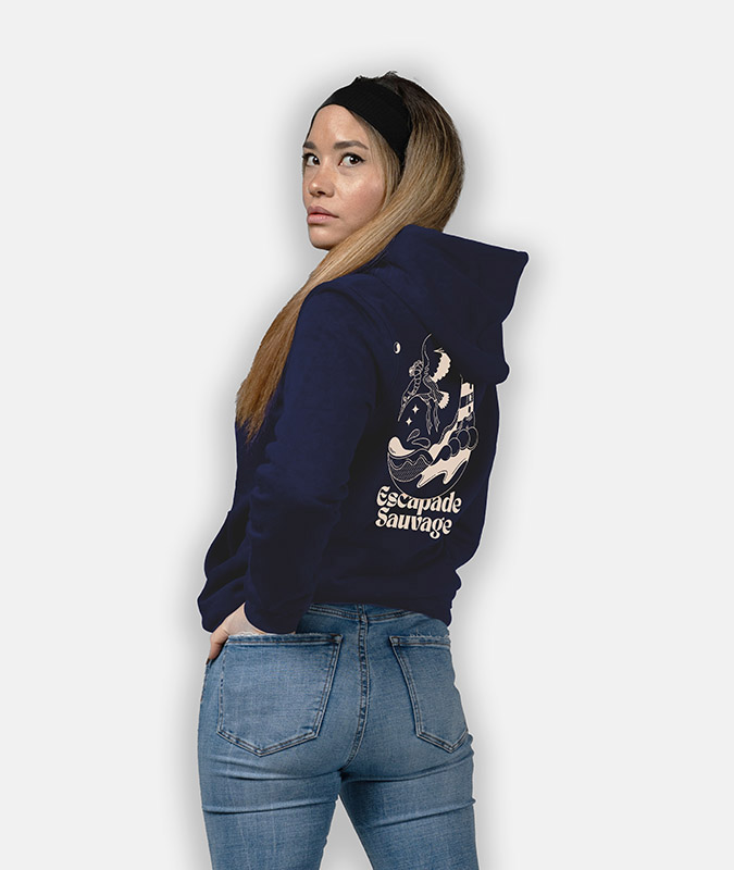 Sweat shirt unisexe collection artiste Rennes